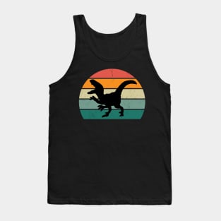 Retro Vintage Dinosaur T-Rex Tank Top